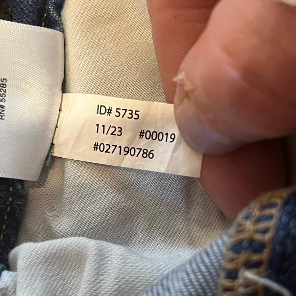 Express high rise flexx hyper stretch skinny jeans size medium light wash - Picture 9 of 11